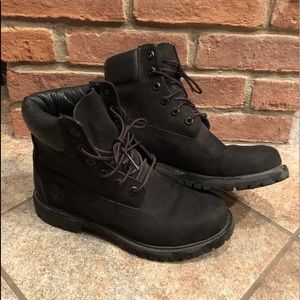 Black Timberland Boots